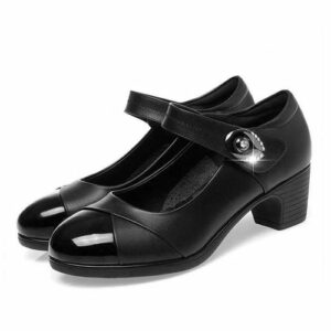 Velcro Formal Shoes High Heels