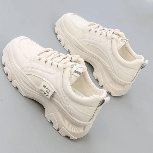 Women’s Mesh Breathable Sports Shoes – White